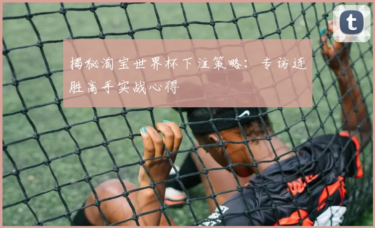 揭秘淘宝世界杯下注策略:专访连胜高手实战心得